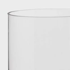 Clear Hurricane 3" X 6" Pillar Candle Holder - Room Essentials™: Elegant Glass Tabletop Decor, Fits 3-Inch Pillars -Room Essentials GUEST a8709ffb d4d9 41b7 81a1 49bdff7e613e