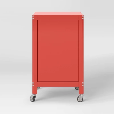 Metal Rolling Locker Dorm Storage Cabinet With Lock- Room Essentials™ 6 Metal Rolling Locker Dorm Storage Cabinet With Lock- Room Essentials™ - Image 4