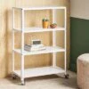 44" 3 Shelf Metal Rolling Bookcase - Room Essentials™ 1 44" 3 Shelf Metal Rolling Bookcase - Room Essentials™ -Room Essentials GUEST abbec800 5d35 4b79 94a8 db805998daf2