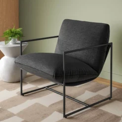 Metal Framed Sling Dorm Chair - Room Essentials™