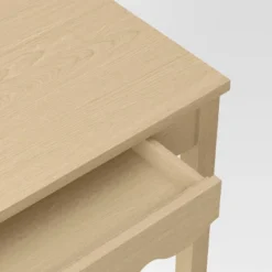 Wavy Writing Desk With Drawer Natural - Room Essentials™ 11 Wavy Writing Desk With Drawer Natural - Room Essentials™ -Room Essentials GUEST aed71a28 3172 4e94 a14a 702b2431d8bd