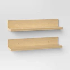 15" Wall Shelf Picture Ledge 2pk - Room Essentials™ -Room Essentials GUEST b4193ef8 7b9b 4ef3 8376 bfa5895d91f8