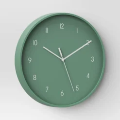 12" Wall Clock Green - Room Essentials™ 5 12" Wall Clock Green - Room Essentials™ -Room Essentials GUEST c16a2ad1 03cf 4cd3 a486 991e46320e9a