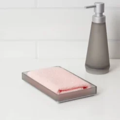 Bathroom Tray Gray - Room Essentials™