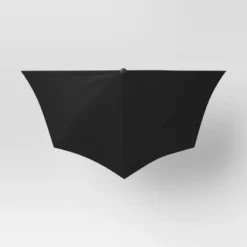 7.813'x8.83' Half Circle Patio Umbrella - Black Pole - Room Essentials™ 11 7.813'x8.83' Half Circle Patio Umbrella - Black Pole - Room Essentials™ -Room Essentials GUEST c41ed08d 2fd8 43a9 b57e d0a270ae4cf9