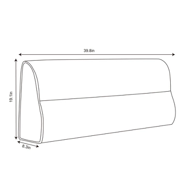 Dorm Charging Headboard Cream - Room Essentials™ 7 Dorm Charging Headboard Cream - Room Essentials™ - Image 5