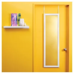 14.81" X 50.75" Over The Door Mirror - Room Essentials™ -Room Essentials GUEST c96db210 f82b 4652 a5ec 32bb217b3033