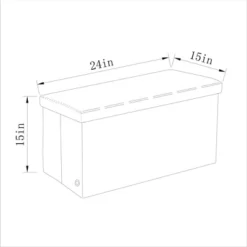 24" Collapsible Dorm Storage Ottoman - Room Essentials™ 10 24" Collapsible Dorm Storage Ottoman - Room Essentials™ -Room Essentials GUEST cce5ec51 2c9f 4374 ade0 0691e3fd3f9a