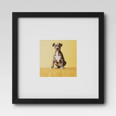 Set Of 9 Gallery Frame Set 10" X 10" Matted To 5" X 5" Black - Room Essentials™ 8 Set Of 9 Gallery Frame Set 10" X 10" Matted To 5" X 5" Black - Room Essentials™ - Image 6