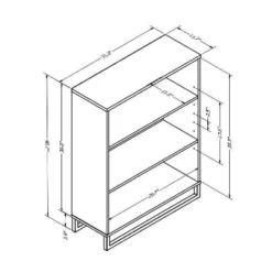 Mixed Material 3 Shelf Bookcase - Room Essentials™ 9 Mixed Material 3 Shelf Bookcase - Room Essentials™ -Room Essentials GUEST d9bcea48 be9c 41d8 a2d7 de24ea1c6a65
