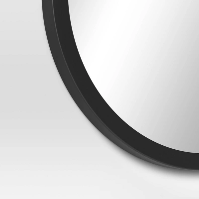 20" Round Wall Mirror Black - Room Essentials™ 5 20" Round Wall Mirror Black - Room Essentials™ - Image 3
