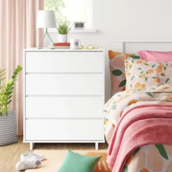 Modern 4 Drawer Dresser - Room Essentials™ -Room Essentials GUEST dd567e93 3280 4ec9 afb4 604b99777e73