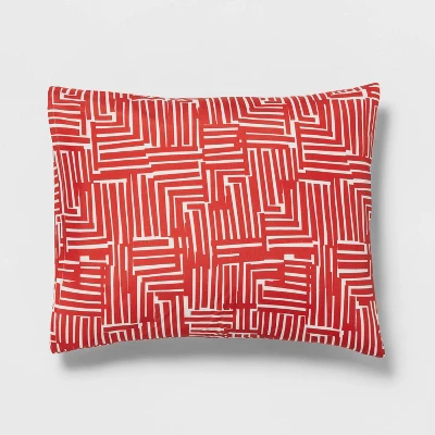 Tread Reversible Microfiber Comforter & Sheets Set Warm Red - Room Essentials™ 6 Tread Reversible Microfiber Comforter & Sheets Set Warm Red - Room Essentials™ - Image 4