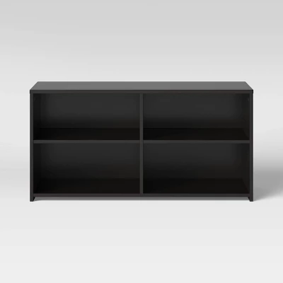 Storage TV Stand For TVs Up To 43" Black - Room Essentials™ 4 Storage TV Stand For TVs Up To 43" Black - Room Essentials™ - Image 2
