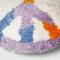 Peace Sign Printed Plush Round Throw Pillow - Room Essentials™ 8 Peace Sign Printed Plush Round Throw Pillow - Room Essentials™ -Room Essentials GUEST ec6a31c1 887a 4854 9139 f575509659bf