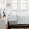 Floral Print Microfiber Reversible Comforter & Sheet Set Mint Green - Room Essentials™ -Room Essentials GUEST ed44818f 266f 4351 9e2f 3334996b3dd9
