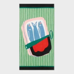 Sardines Beach Towel - Room Essentials™ -Room Essentials GUEST eef1c252 8b4d 46df 8398 d5f811786447