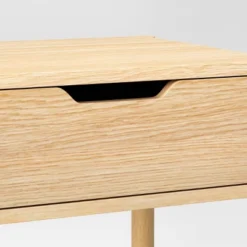 Scandi Nightstand Natural - Room Essentials™ -Room Essentials GUEST f2678e75 2cf9 4a38 a928 f1e9b3c597ea