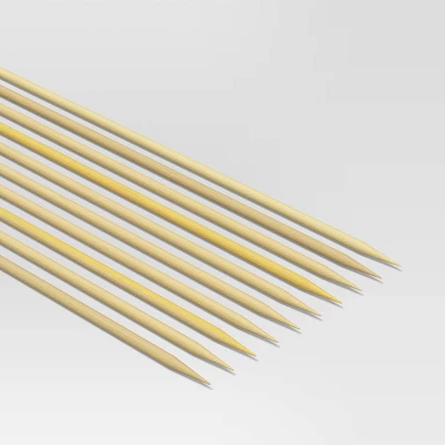 13" 100pc Bamboo Skewers - Room Essentials™ 4 13" 100pc Bamboo Skewers - Room Essentials™ - Image 2