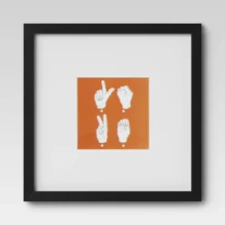 Set Of 9 Gallery Frame Set 10" X 10" Matted To 5" X 5" Black - Room Essentials™ 21 Set Of 9 Gallery Frame Set 10" X 10" Matted To 5" X 5" Black - Room Essentials™ -Room Essentials GUEST f789d878 5fd4 4ad1 974a e96f082d197a