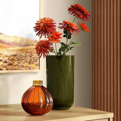 Orange Daisy Stem - Room Essentials™ 3 Orange Daisy Stem - Room Essentials™